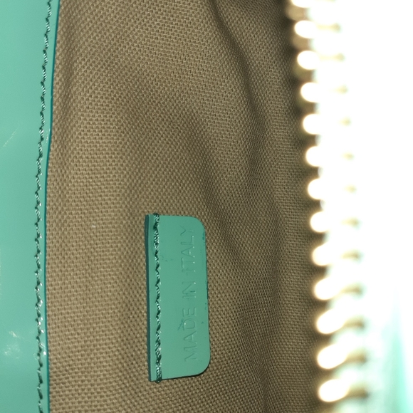 BURBERRY NWT NOVA LARGE CLUTCH PURSE OPAL STRAP BAG AUTHENTIC - Picture 8 of 10